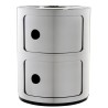 Meuble de rangement Componibili 2 tiroirs m?tallis? - KARTELL - oralto-shop.com