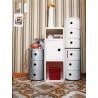 Meuble de rangement Componibili 3 tiroirs finition mate - KARTELL - oralto-shop.com