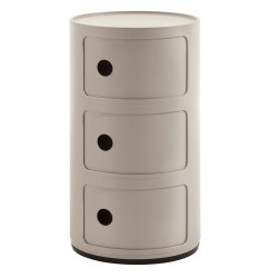 Meuble de rangement Componibili 3 tiroirs Bio - KARTELL - oralto-shop.com