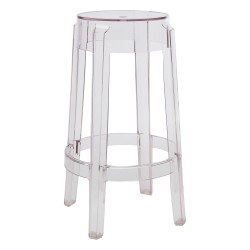 Tabouret Charles Ghost  hauteur 65 cm - KARTELL - oralto-shop.com