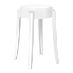 Tabouret Charles Ghost  hauteur 46 cm - KARTELL - oralto-shop.com