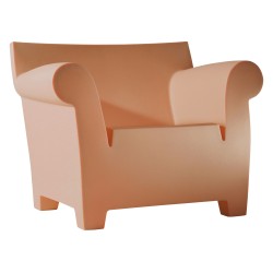 Fauteuil Bubble Club terre de sienne - KARTELL - oralto-shop.com