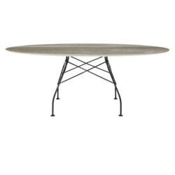 Table Glossy ovale - KARTELL - oralto-shop.com