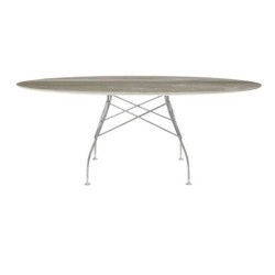 Table Glossy ovale - KARTELL - oralto-shop.com