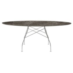 Table Glossy ovale - KARTELL - oralto-shop.com