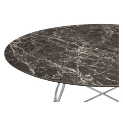 Table Glossy ronde  ? 130 cm - KARTELL - oralto-shop.com