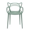 Fauteuil Masters KARTELL vert sauge- Oralto Design