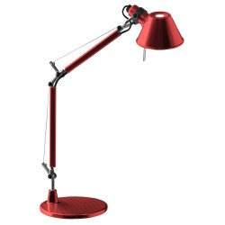 Lampe Tolomeo Micro ARTEMIDE rouge - oralto-shop.com