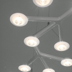 Suspension LED NET / Lin?aire - L 125 cm - ARTEMIDE - oralto-shop.com