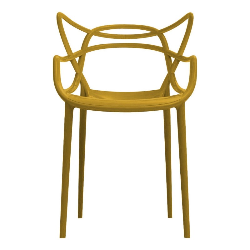 Fauteuil Masters KARTELL moutarde - Oralto Design