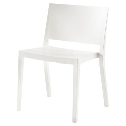 Chaise Lizz blanche mate - KARTELL - oralto-shop.com