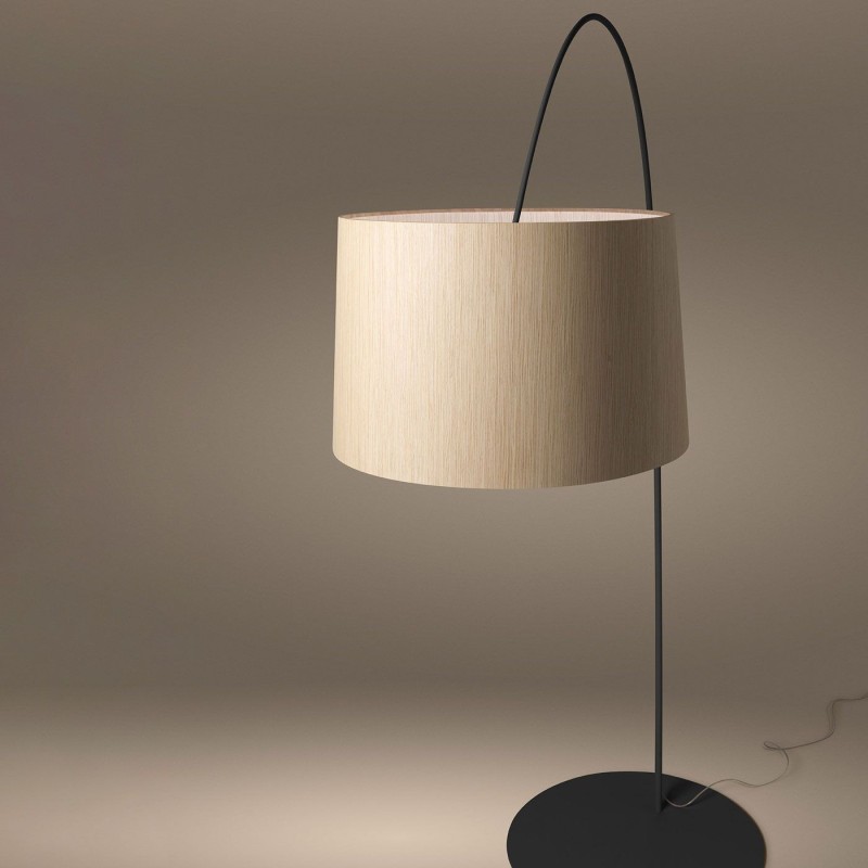 Lampadaire Twiggy Terra Wood LED - FOSCARINI - oralto-shop.com