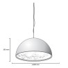 Suspension Skygarden 1 ? 60 cm - Flos - oralto-shop.com