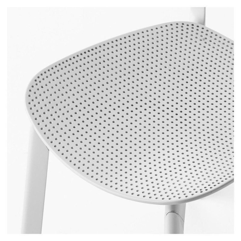 Chaise empilable Colander / Polypropylène perforé - Kristalia - oralto-shop.com