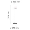 Lampadaire IC F1 - Flos - oralto-shop.com