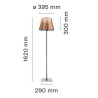 Lampadaire K Tribe F2 / H 162 cm - Flos - oralto-shop.com