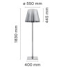 Lampadaire K Tribe F3 H 183 cm - Flos - oralto-shop.com