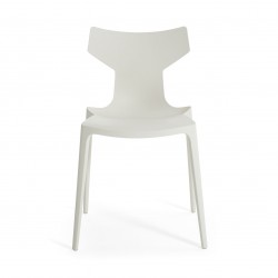 Chaise empilable Re-Chair blanche - Kartell - oralto-shop.com