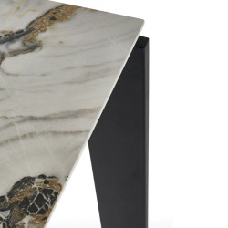 Table Four grès finition marbre - KARTELL - oralto-shop.com