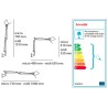 Applique Tolomeo micro Wall / Bras articulé - L 49 cm - ARTEMIDE - oralto-shop.com