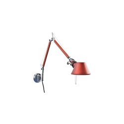 Applique Tolomeo micro Wall / Bras articul? - L 49 cm - ARTEMIDE - oralto-shop.com