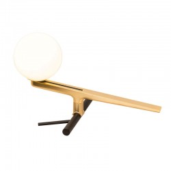 Lampe de table Yanzi LED / Laiton & verre - ARTEMIDE - oralto-shop.com