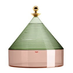 Boite Trullo vert sauge/rose- KARTELL - oralto-shop.com