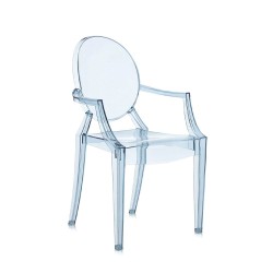 Fauteuil pour enfants Loulou Ghost bleu - KARTELL - oralto-shop.com