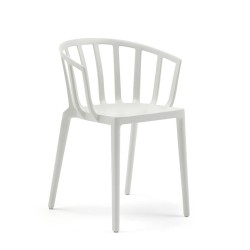 Fauteuil Venice blanc mat - KARTELL - oralto-shop.com