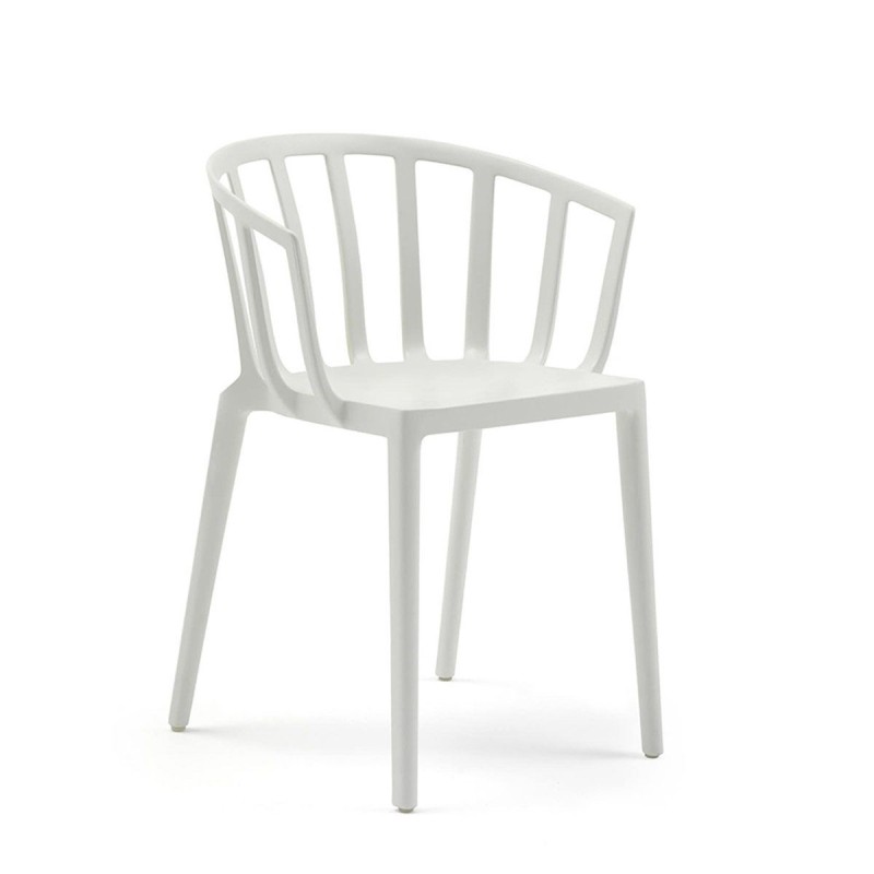 Fauteuil Venice blanc mat - KARTELL - oralto-shop.com