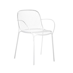 Fauteuil Hiray blanc - KARTELL - oralto-shop.com