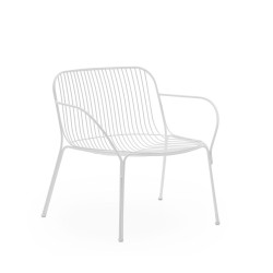 Fauteuil lounge Hiray blanc - KARTELL - oralto-shop.com