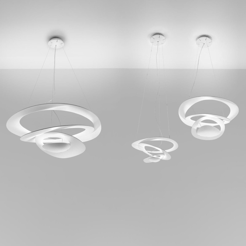 Suspension Pirce Artemide LED blanche ambiance 3 - oralto-shop.com