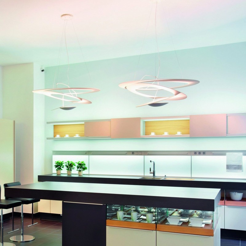 Suspension Pirce Artemide en ambiance - oralto-shop.com