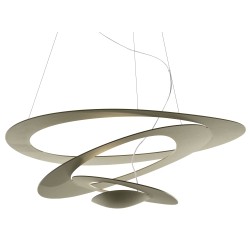 Suspension Pirce Artemide dorée - oralto-shop.com