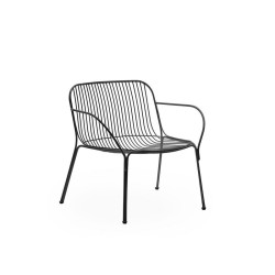 Fauteuil lounge Hiray noir - KARTELL - oralto-shop.com