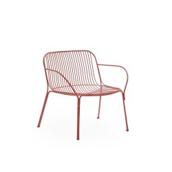 Fauteuil lounge Hiray brique - KARTELL - oralto-shop.com