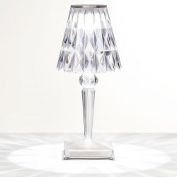 Lampe de table Battery LED sans fil rechargeable H 22 cm - KARTELL - oralto-shop.com