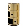 Meuble de rangement Componibili 3 tiroirs m?tallis? - KARTELL - oralto-shop.com